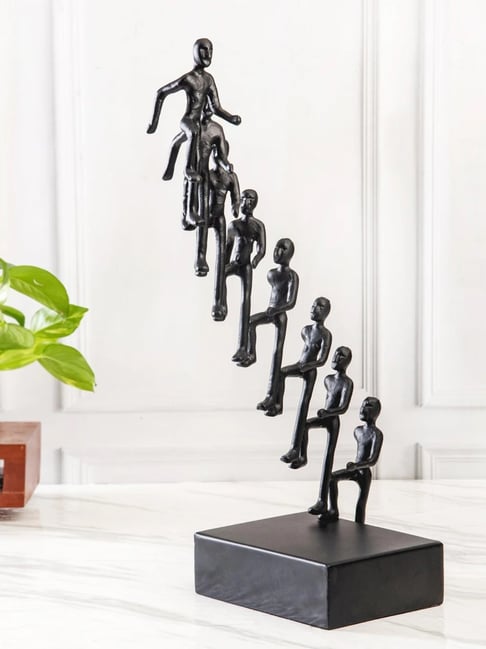 Smokey Cocktail Black Resin Abstract Lets Climb-picture-17