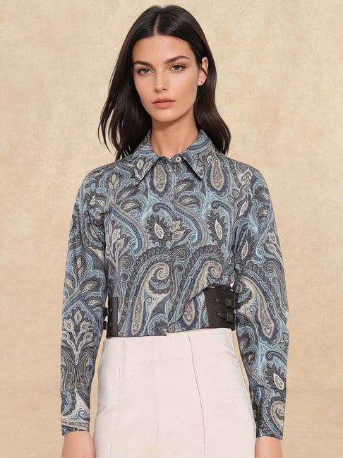 RAREISM Multi Cotton Printed Long Sleeves Shirt-picture-10