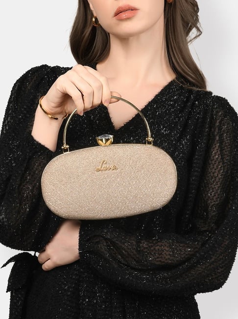 Lavie Jazz Rose Gold Shimmer Small Clutch