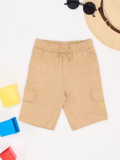 Pantaloons Baby Boys Beige Shorts