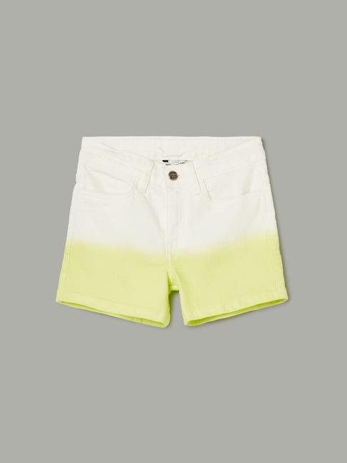 Fame Forever by Lifestyle Girls Yellow Shorts-picture-35