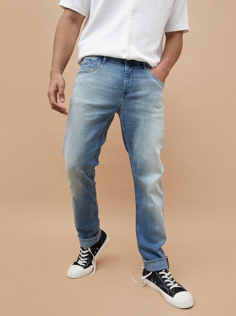 Forca by Lifestyle Men's Blue Jeans-picture-17