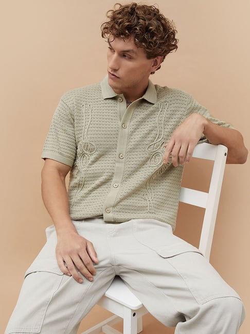 Forca by Lifestyle Men's Grey Shirt-picture-10