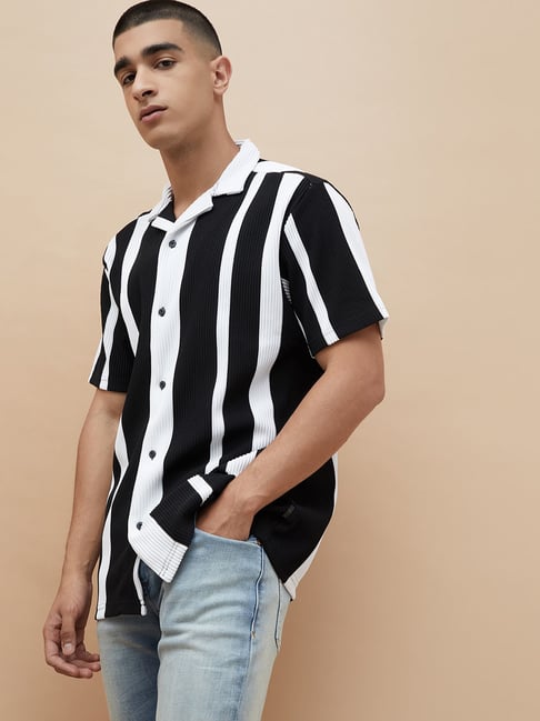 Forca by Lifestyle Men's Black Shirt-picture-27