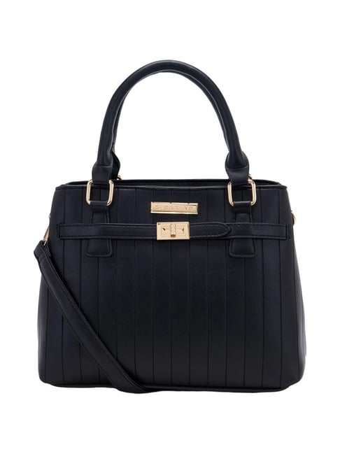 Giordano Black Quilted Medium Satchel-picture-33