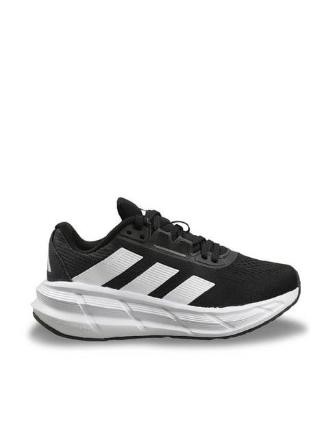 Adidas Men's QUESTAR 3 Black Running Shoes-picture-45