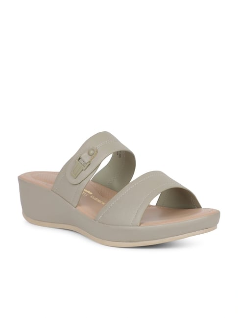 Bata Comfit Women's Green Slides-picture-37