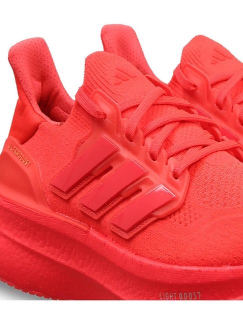 Buy Adidas Men's ULTRABOOST LIGHT Red Running Shoes for Men at