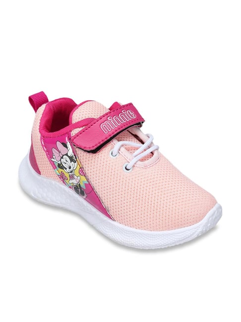 Paragon Kids Peach Casual Sneakers
