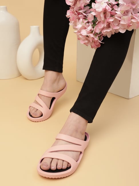 Truffle Collection Women's Pink Slides-picture-18
