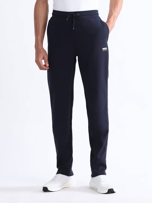 u.s. polo assn. Uspa Active Blue Cotton Slim Fit Sports Trackpants-picture-42