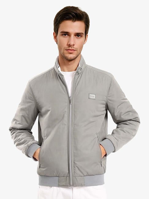 Rare Rabbit Green Regular Fit Solid Jacket-picture-16