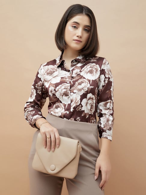 CODE by Lifestyle Women's Off White Shirt-picture-36