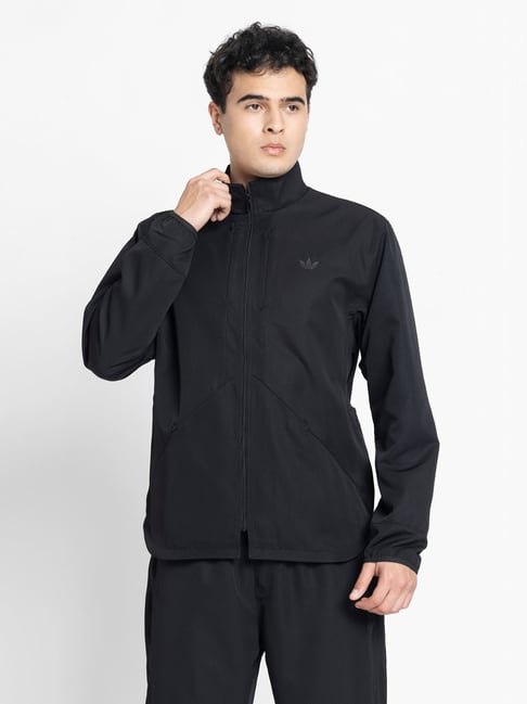 Adidas Originals Black CLIMA WB Jacket - Main Image