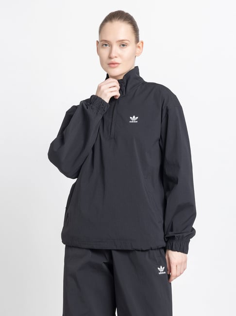 Adidas Originals Black ESS S HZ TT Track Jacket-image-33