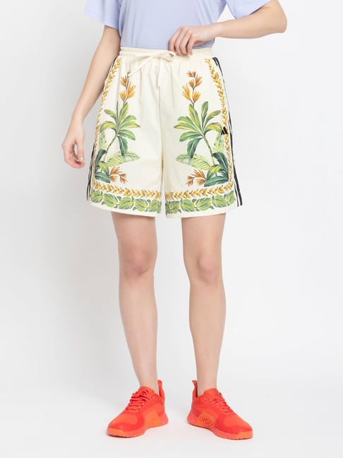 Buy adidas White FARM PRM Shorts Online Tata CLiQ Luxury - Main Image