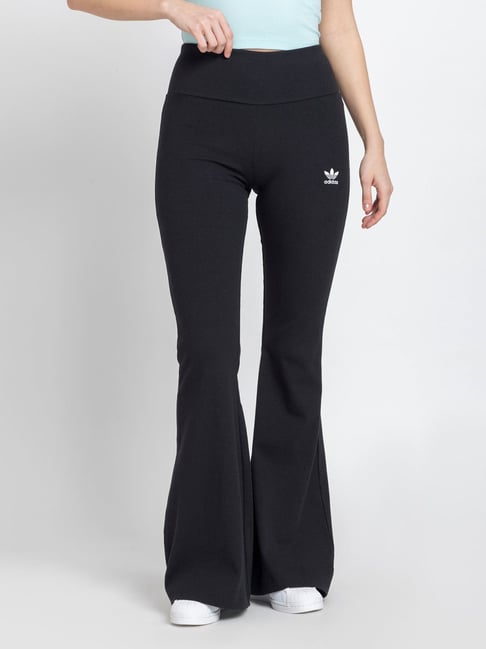 Buy Adidas Originals Black ESS FL Tights Tights Online Tata CLiQ