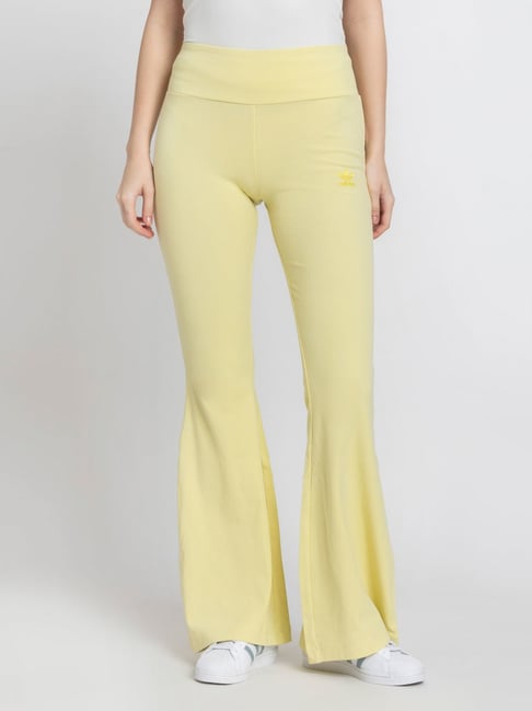 Adidas Originals Yellow ESS FL Tights