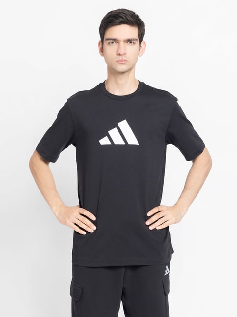 adidas Black M FI 3BAR T-Shirt-picture-25