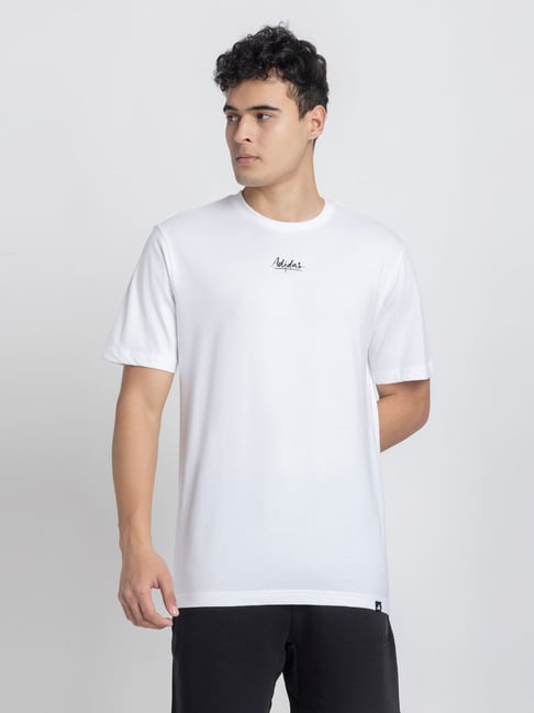 adidas White M L 3S LEMON T T-Shirt-picture-33