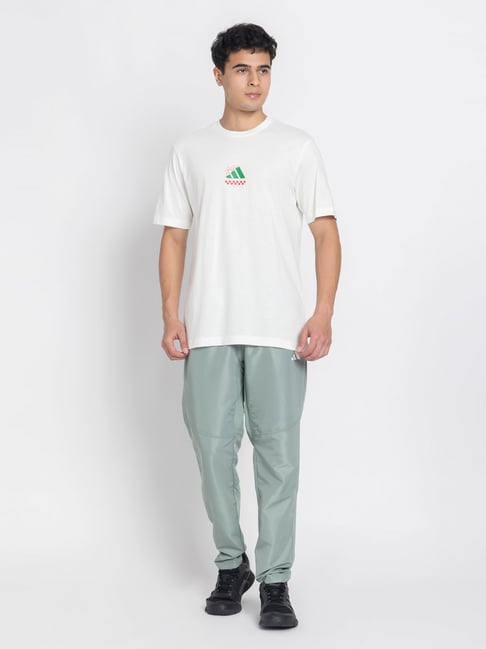 Buy adidas White M L PIZZA T-Shirt Online @ Tata CLiQ Luxury