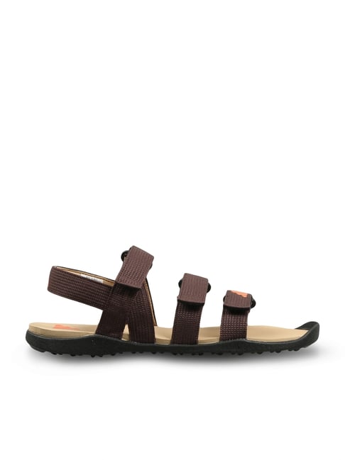 adidas Men's GLIDESTAR Brown Back Strap Sandals-image-3