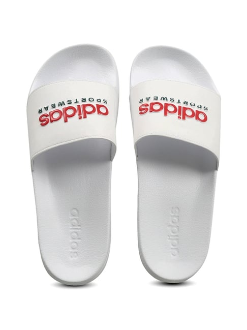 adidas Unisex ADILETTE SHOWER White Slides