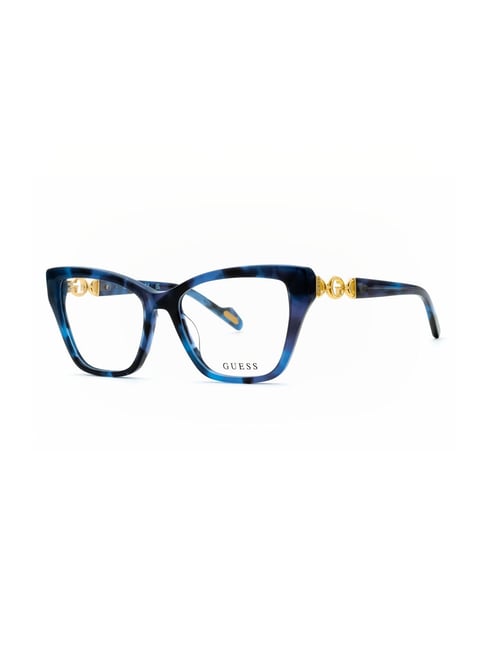 Guess GU5021153092FR Blue Cat Eye Eyewear Frames for Women