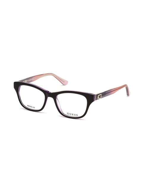 Guess Black Rectangular Eyewear Frames for Women GU267849001FR-picture-45