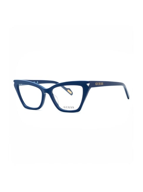 Guess GU5021752090FR Blue Cat Eye Eyewear Frames for Women-picture-12