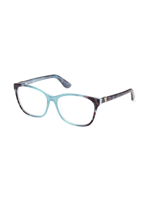 Guess GU294953089FR Blue Rectangular Eye Frame for Women-picture-36