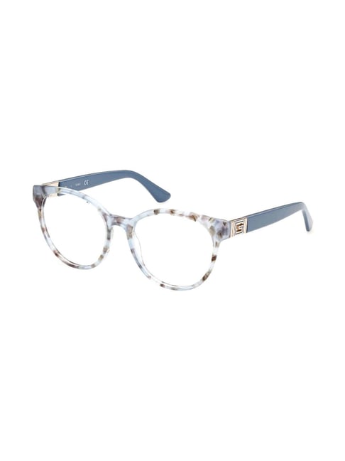 Guess Havana Oval Eyewear Frames for Women GU290953092FR-picture-21