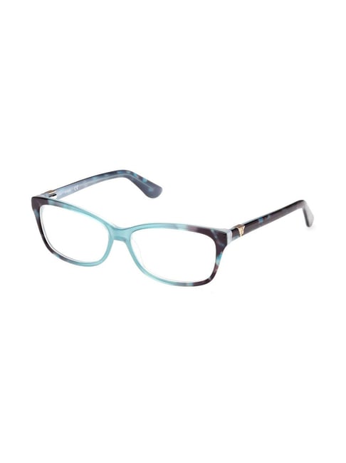 Guess GU294856089FR Blue Rectangular Eye Frame for Women-picture-43