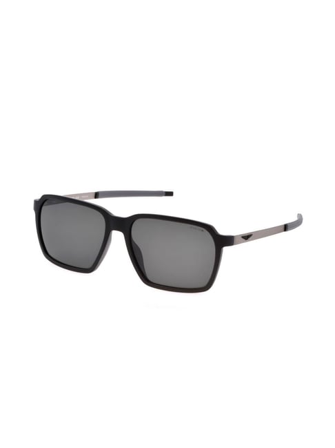 Buy Police Grey UV Protected Square Sunglasses for Men