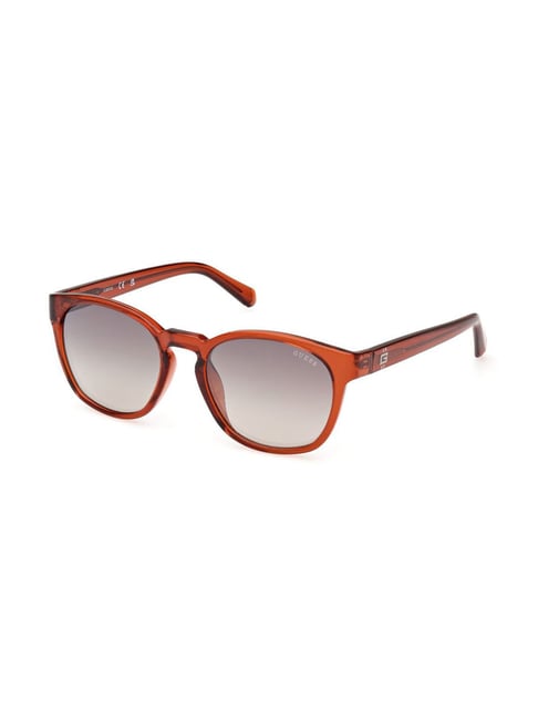 Guess GUS00083-H5450GSG Brown UV Protected Oval Sunglasses for Men-picture-24