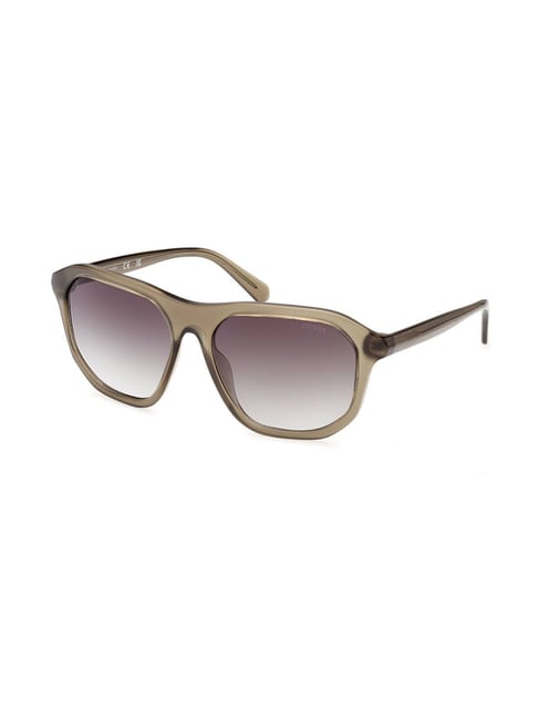Guess GUS0005795P60SG Green UV Protected Square Sunglasses for Men-picture-23