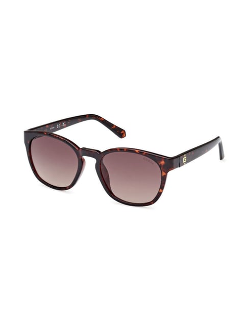 Guess GUS00083-H5452FSG Brown UV Protected Oval Sunglasses for Men-picture-25