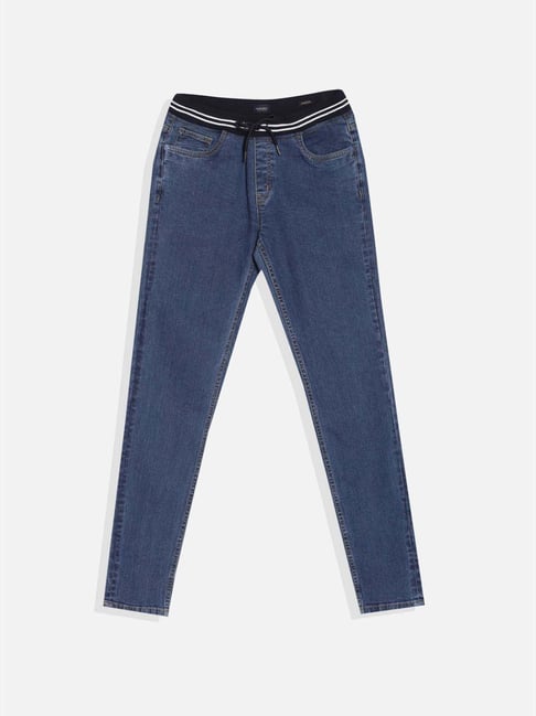 Allen Solly Kids Blue Regular Fit Jeans-picture-19