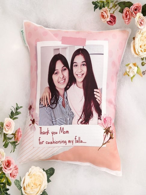 FNP Multicolor Canvas Printed Love N Gratitude Personalised Cushion