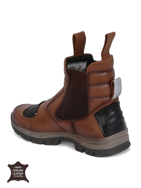 Buy Hoversole Mens Kaze Tan Steel Toe Multi-Functional Bikker