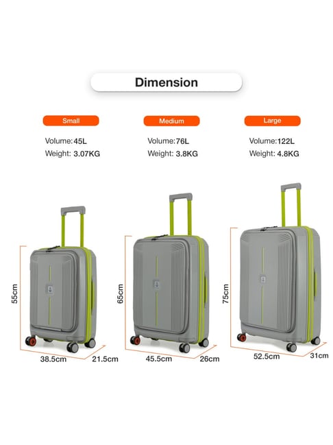 65 Cm Trolley Bag Dimensions Nasher Miles Alexandria Hard Check-in