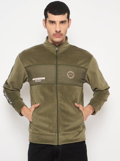 Duke Olive Regular Fit Sweatshirt-picture-26