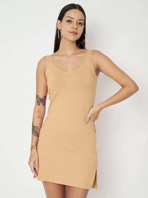 Brinns Beige Fitted Camisole