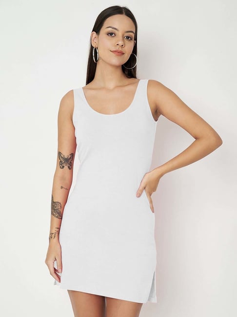 Brinns White Fitted Camisole