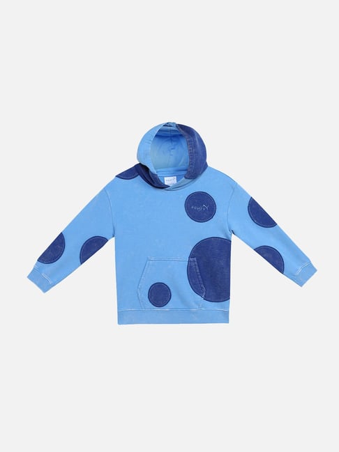 Puma Boys Blue Hoodies-picture-11
