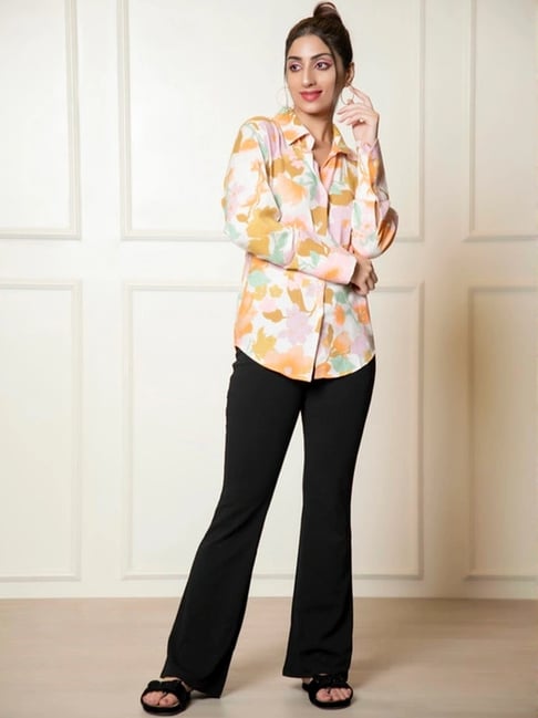 Urban Sundari Multicolor Cotton Casual Fit Printed Shirt-picture-17