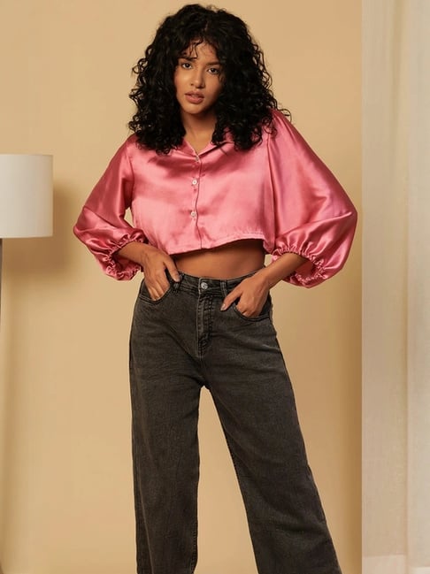 Urban Sundari Pink Casual Fit Shirt-picture-28