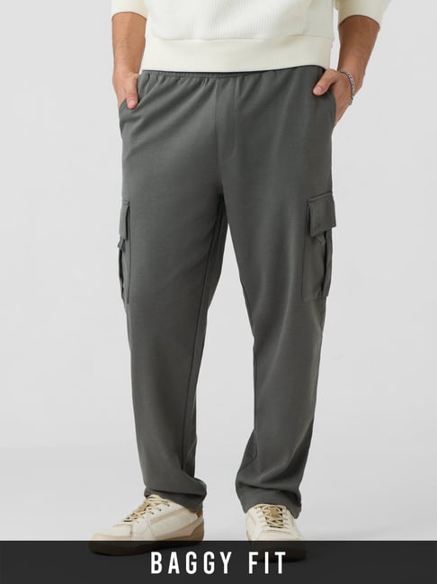 The Souled Store Ash Grey Track Pants-picture-44