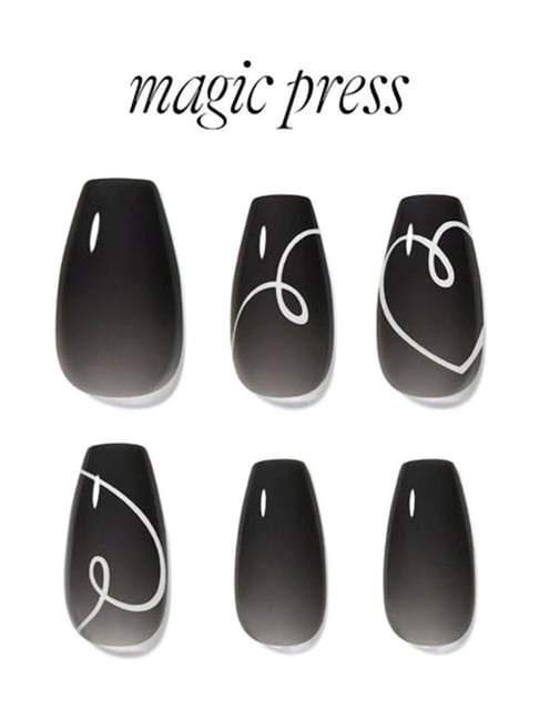 DASHING DIVA Magicpress - Drawing Heart - 30 Pcs