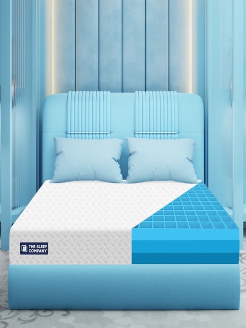 The Sleep Company SmartGrid King Size Bed Back Pain Relief Orthopedic Mattress - 8 inches